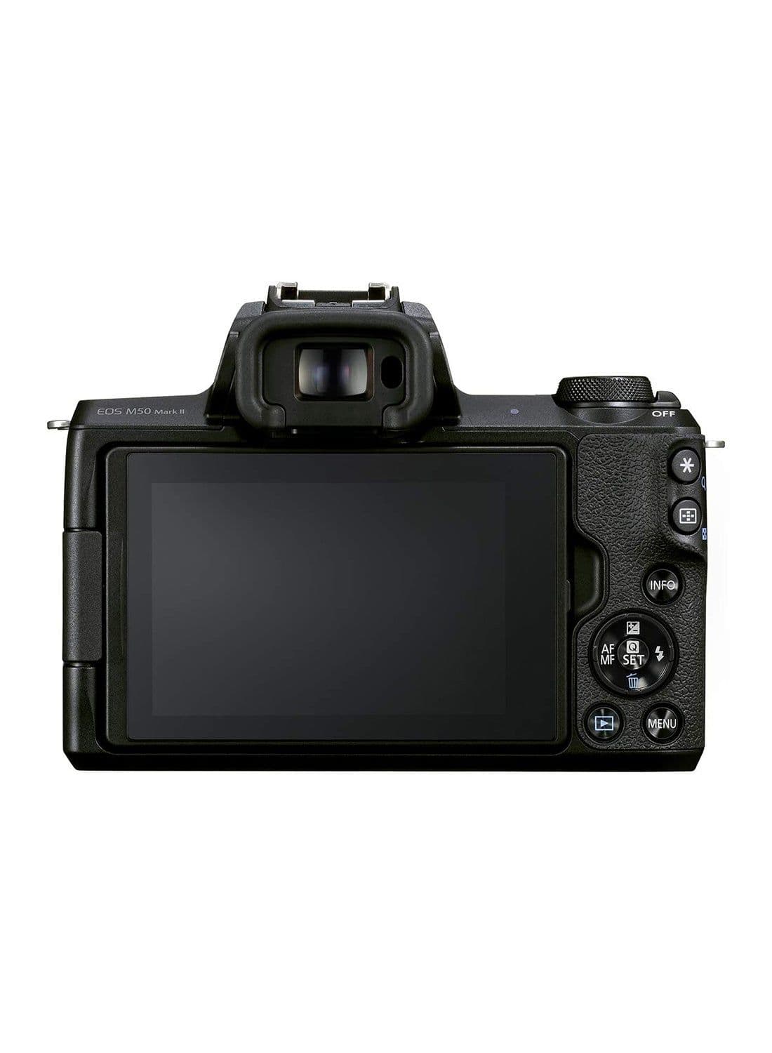 EOS M50 Mark II Mirrorless Digital Camera With 15-45mm Lens Black thumbnail 2