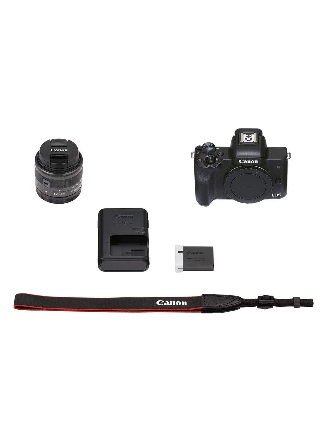 EOS M50 Mark II Mirrorless Digital Camera With 15-45mm Lens Black thumbnail 6