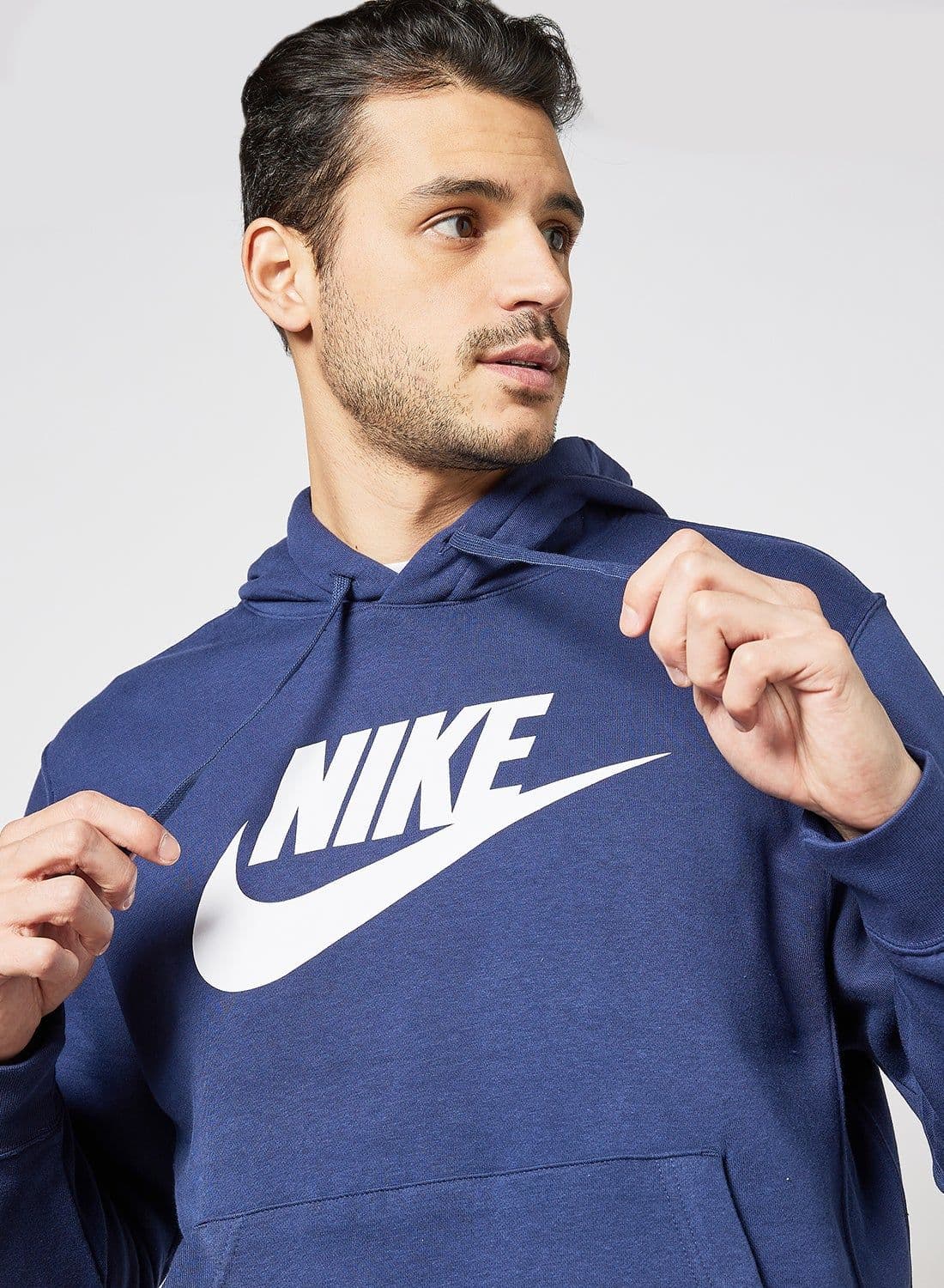 Sportswear Club Graphic Hoodie Blue thumbnail 4
